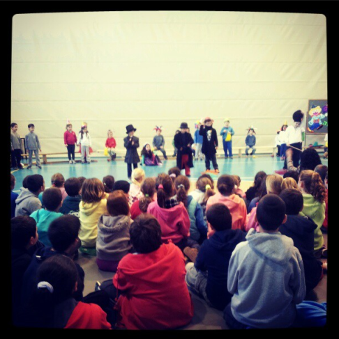 Purim in Givat Ela ceremony