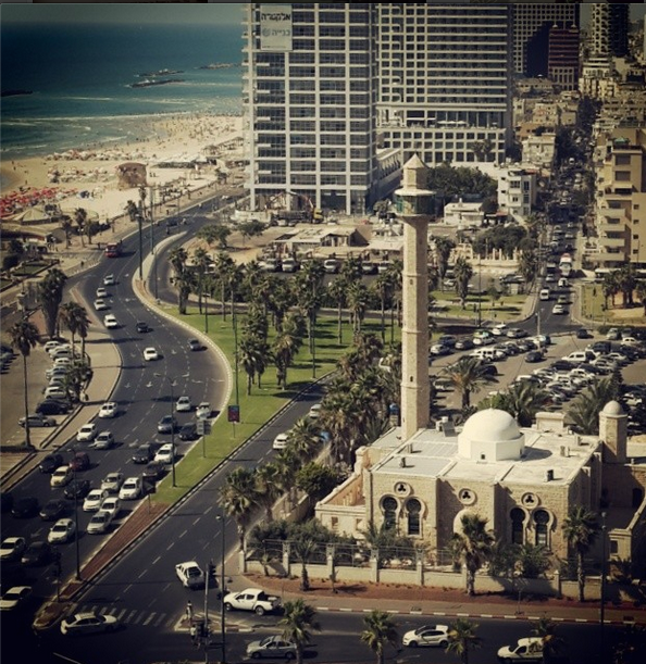 view from dan panorama tel aviv